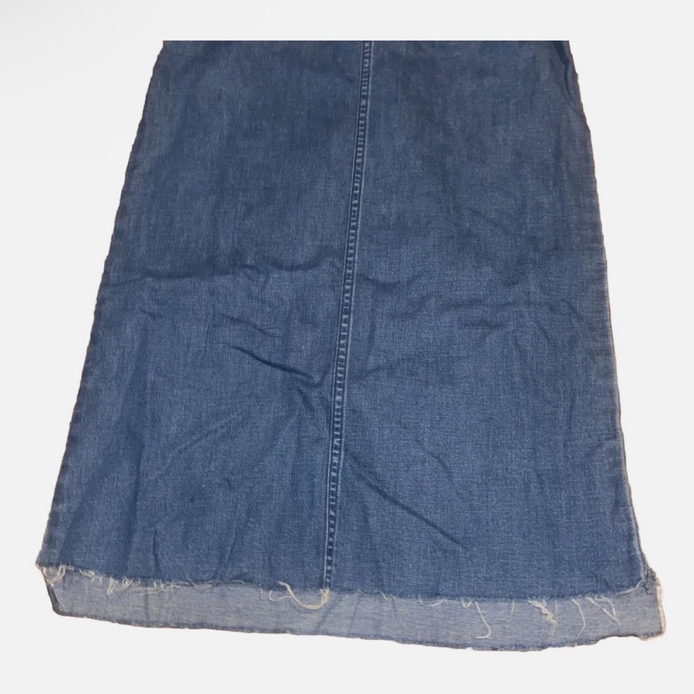 Madewell Blue Denim Dress - Picture 2 of 8